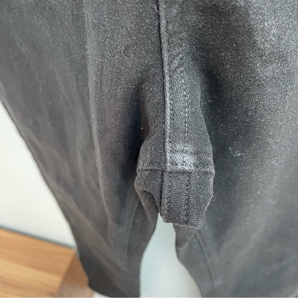 Pistola Black Coated Denim Skinny Overalls size 26 - Picture 9 of 10